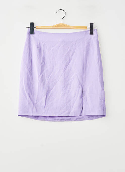 Jupe courte violet NOISY MAY femme