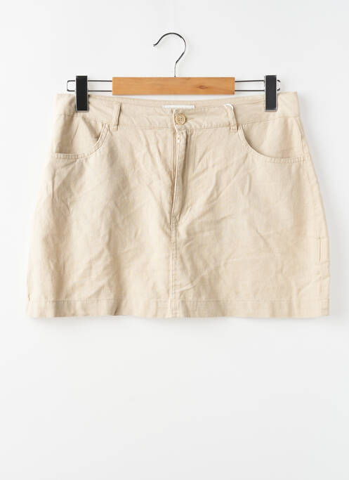 Jupe courte beige ONLY femme