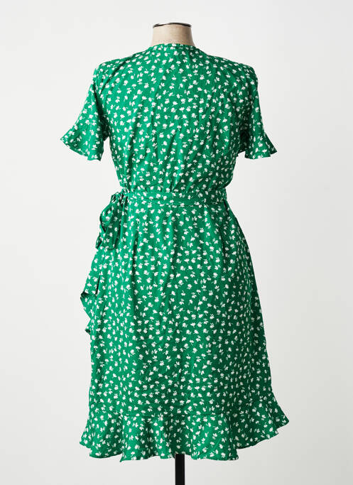 Robe courte vert ONLY femme