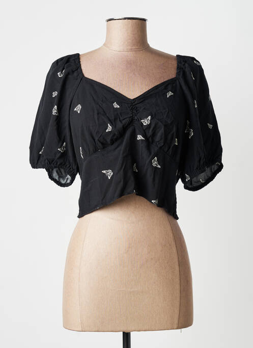 Chemisier noir ONLY femme