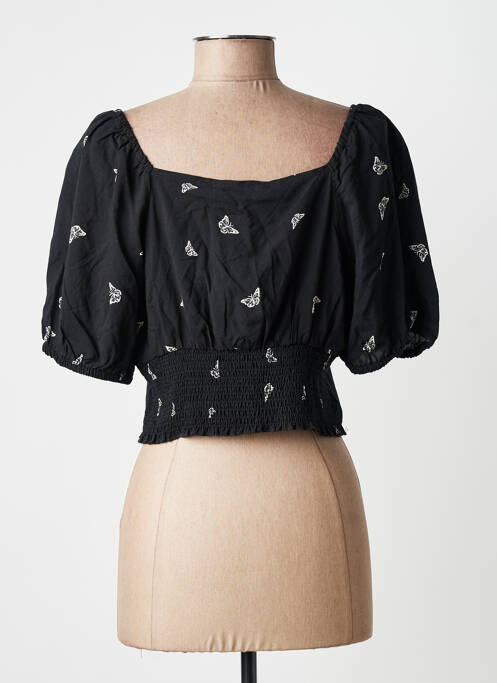 Chemisier noir ONLY femme