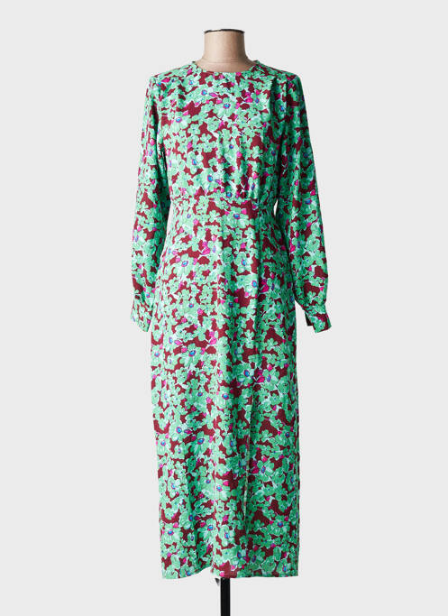 Robe longue vert ONLY femme