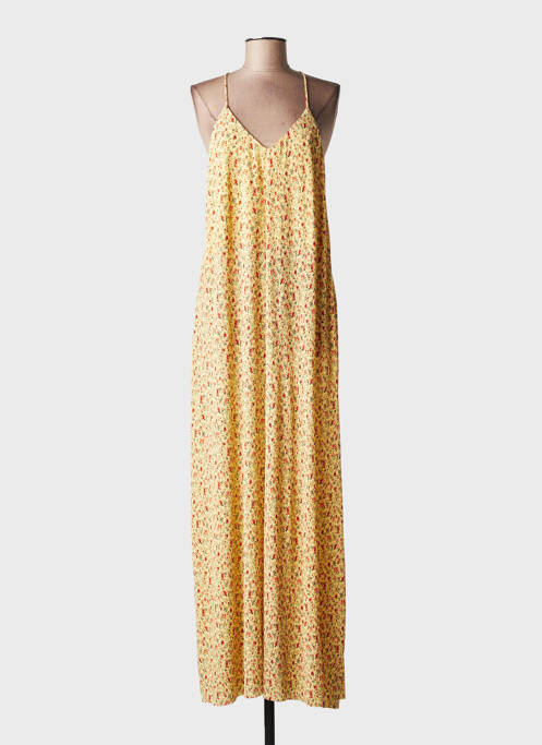 Robe courte jaune ONLY femme