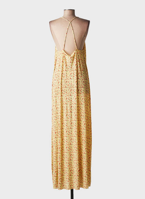 Robe courte jaune ONLY femme