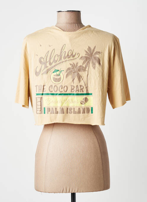 T-shirt marron ONLY femme