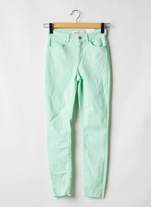 Jeans skinny vert ONLY femme