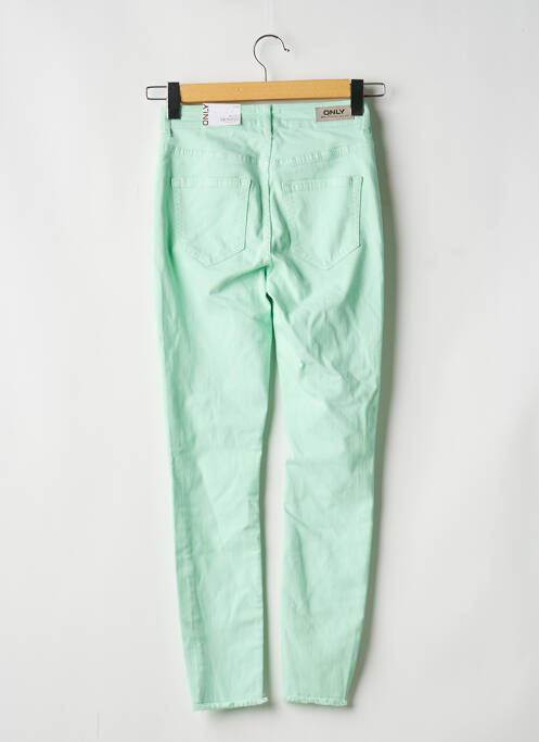 Jeans skinny vert ONLY femme