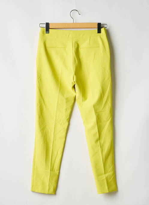 Pantacourt jaune MORGAN femme