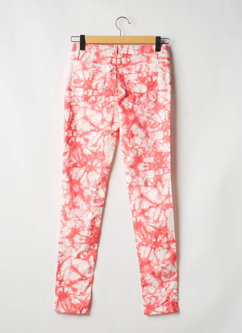 Pantalon droit rose PIECES femme