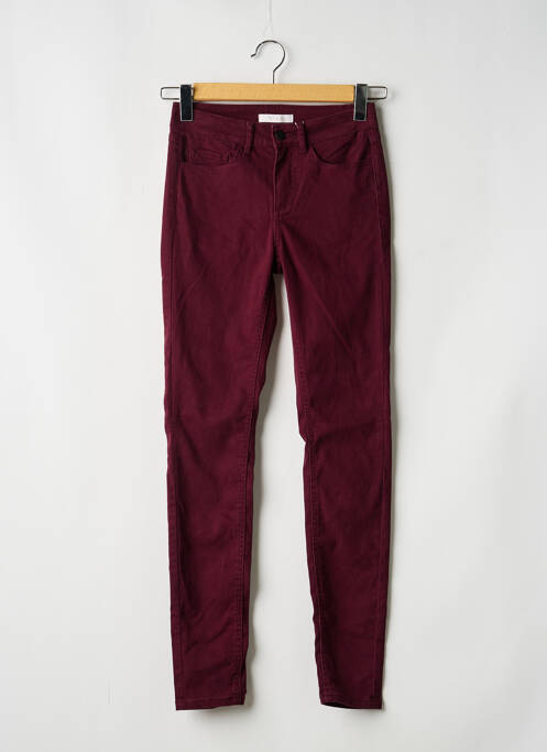 Jeans skinny rouge VILA femme