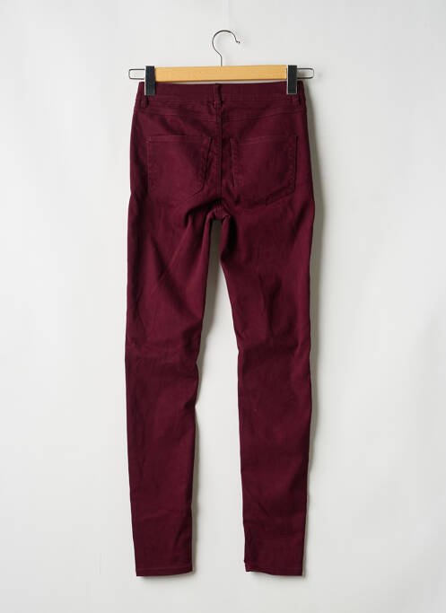 Jeans skinny rouge VILA femme