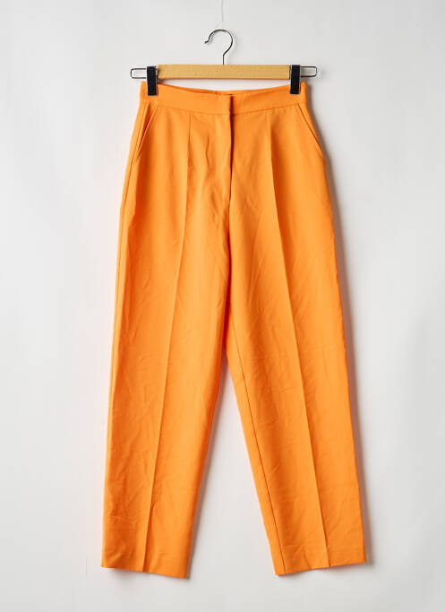 Pantacourt orange ASTRID BLACK LABEL femme