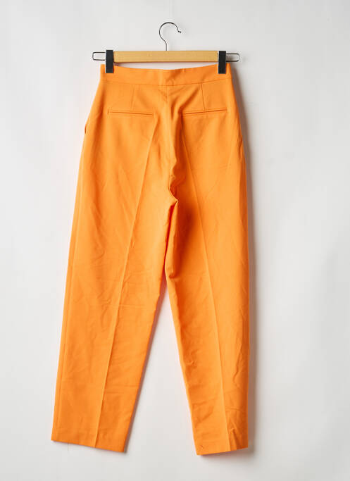 Pantacourt orange ASTRID BLACK LABEL femme