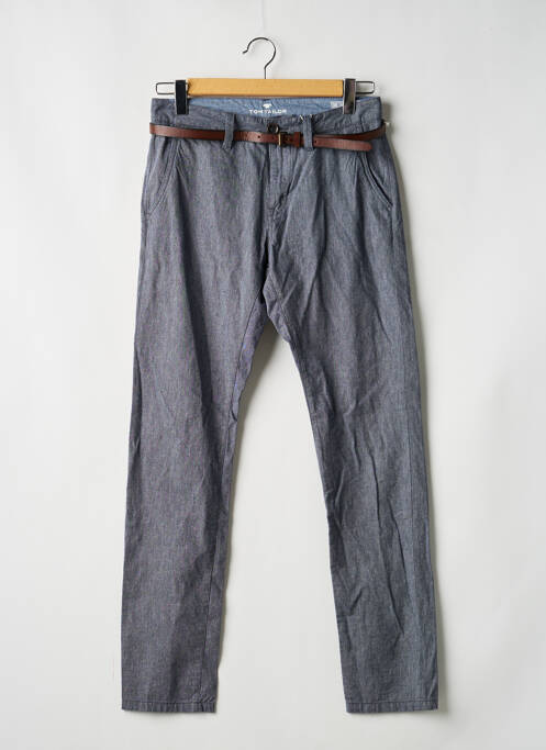 Pantalon chino bleu TOM TAILOR homme