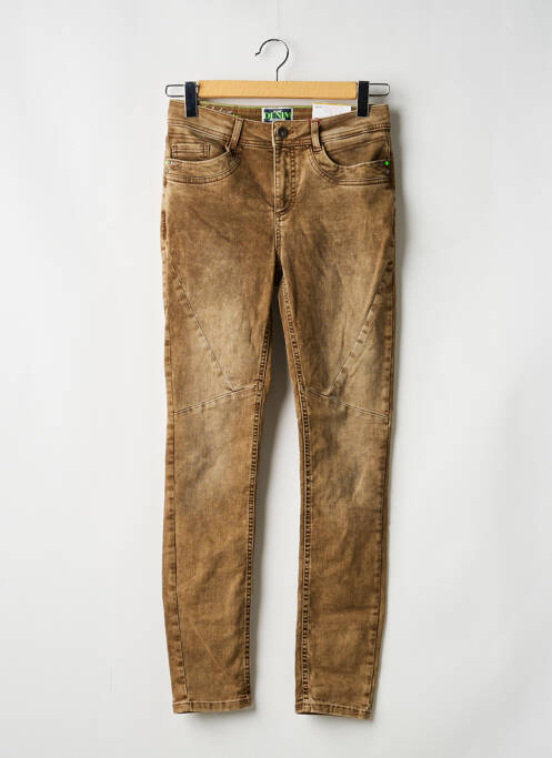 Pantalon chino beige STREET ONE femme