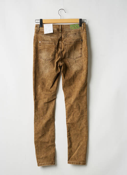 Pantalon chino beige STREET ONE femme