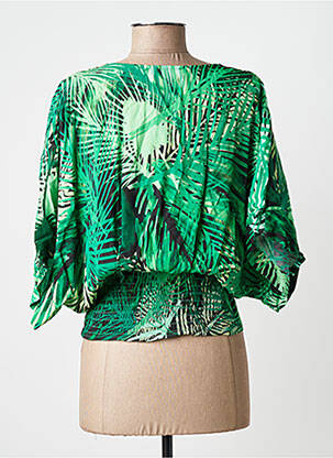 Chemisier vert ASTRID BLACK LABEL femme