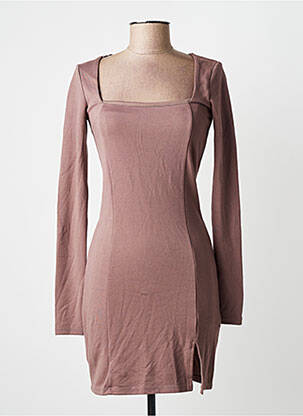 Robe longue marron TALLY WEIJL femme