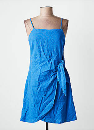 Robe courte bleu ONLY femme