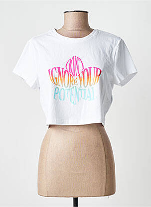 T-shirt blanc ONLY femme