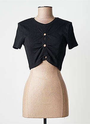 T-shirt noir ONLY femme