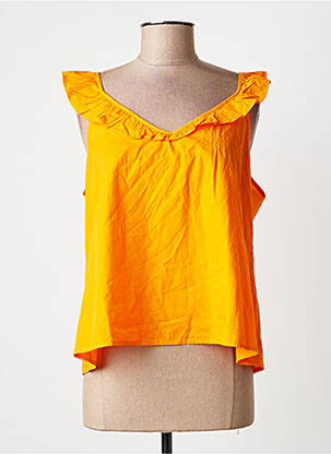 Blouse orange VERO MODA femme