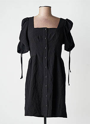 Robe courte noir NOISY MAY femme