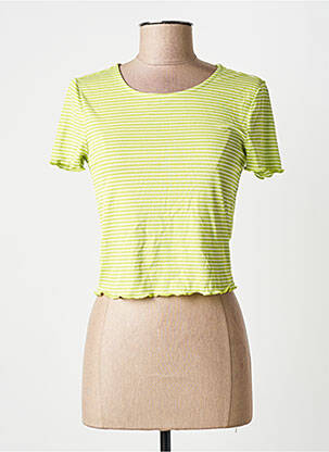 T-shirt vert ONLY femme