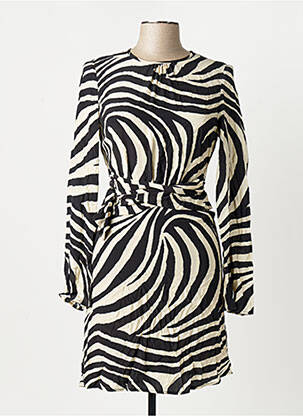 Robe mi-longue noir MANGO femme