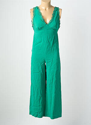 Combi-pantalon vert MANGO femme