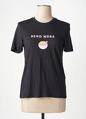 T-shirt noir ONLY femme