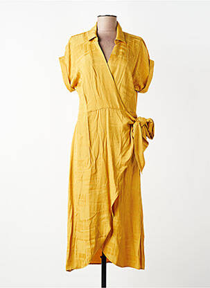 Robe courte jaune VILA femme