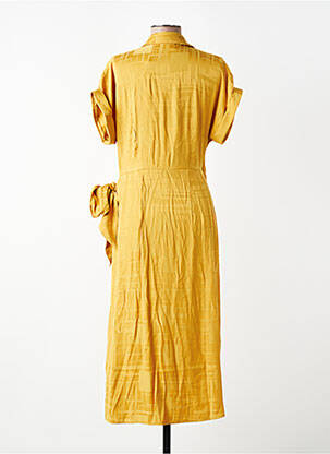 Robe courte jaune VILA femme