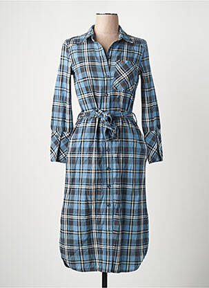 Robe mi-longue bleu LE FABULEUX MARCEL DE BRUXELLES femme