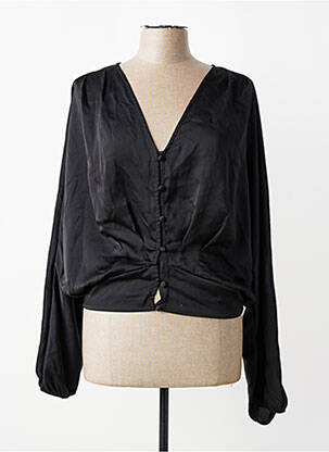 Chemisier noir ASTRID BLACK LABEL femme