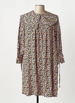 Robe mi-longue rose OBJECT femme