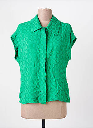 Chemisier vert ASTRID BLACK LABEL femme