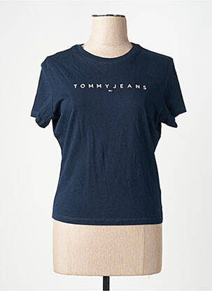 T-shirt bleu TOMMY HILFIGER femme