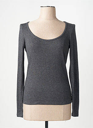 T-shirt noir MANGO femme