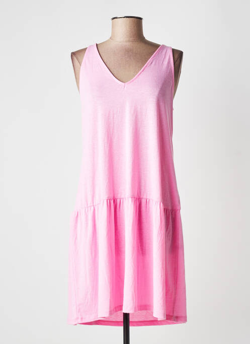 Robe courte rose VERO MODA femme