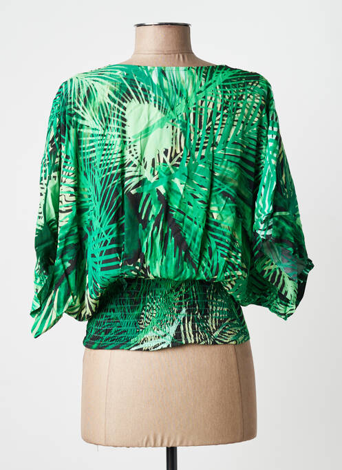 Chemisier vert ASTRID BLACK LABEL femme