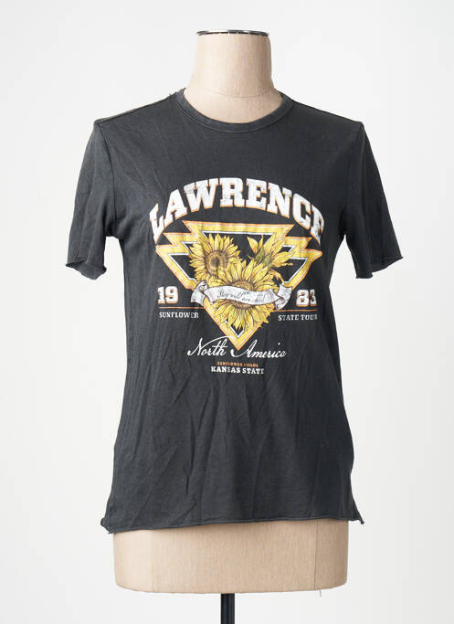 T-shirt noir ONLY femme