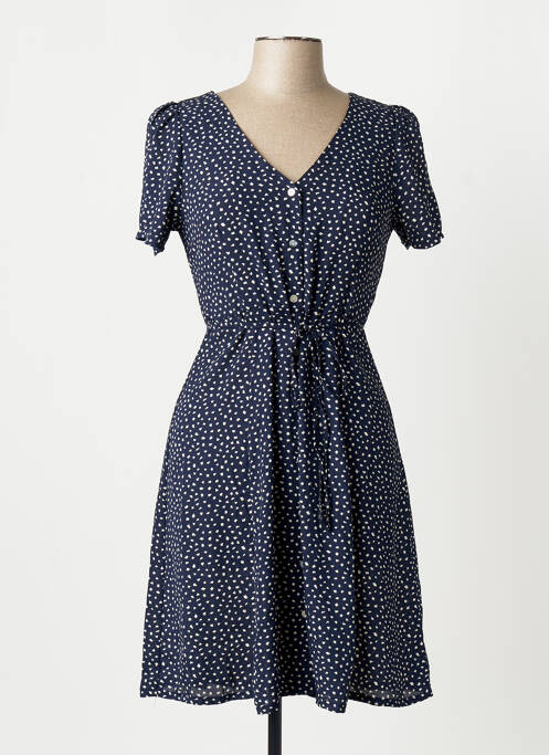 Robe courte bleu ONLY femme