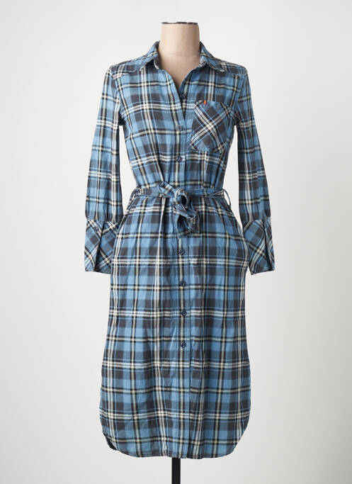 Robe mi-longue bleu LE FABULEUX MARCEL DE BRUXELLES femme