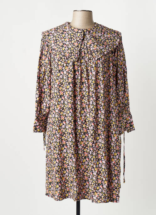Robe mi-longue rose OBJECT femme