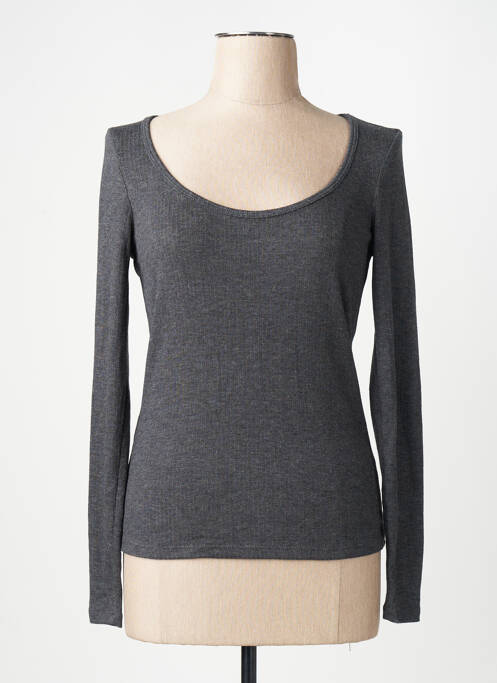 T-shirt noir MANGO femme