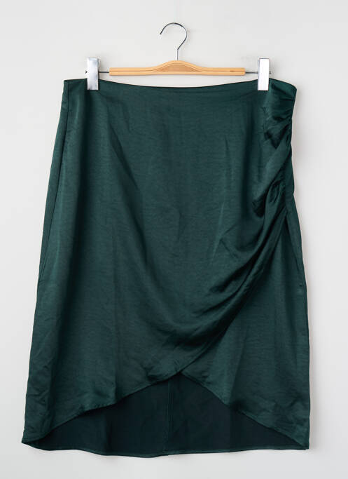 Jupe mi-longue vert JACQUELINE DE YONG femme