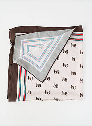 Foulard marron OBJECT femme