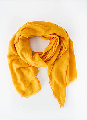 Foulard jaune MANGO femme
