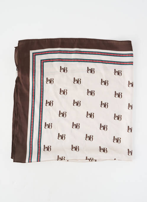 Foulard marron OBJECT femme